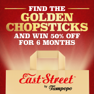 Find the Golden Chopsticks to win!